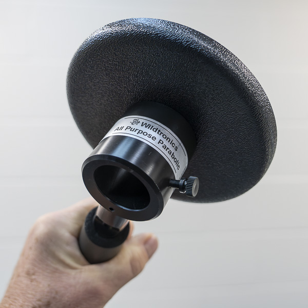 All purpose parabolic back panel